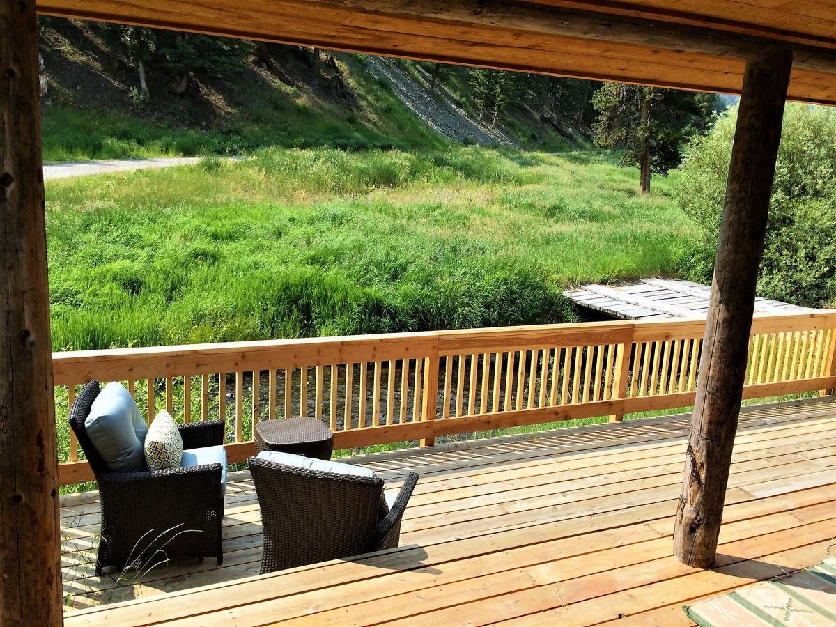 Creek Cabin Gardiner Extérieur photo
